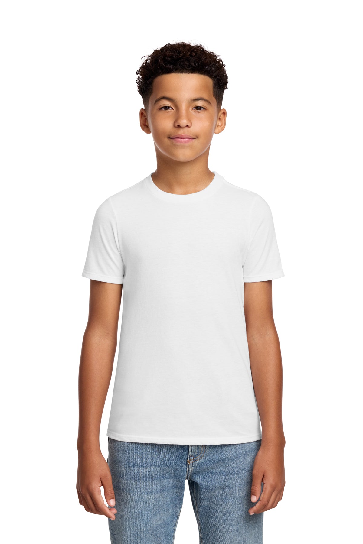 DT108Y District Youth Perfect Blend CVC Tee