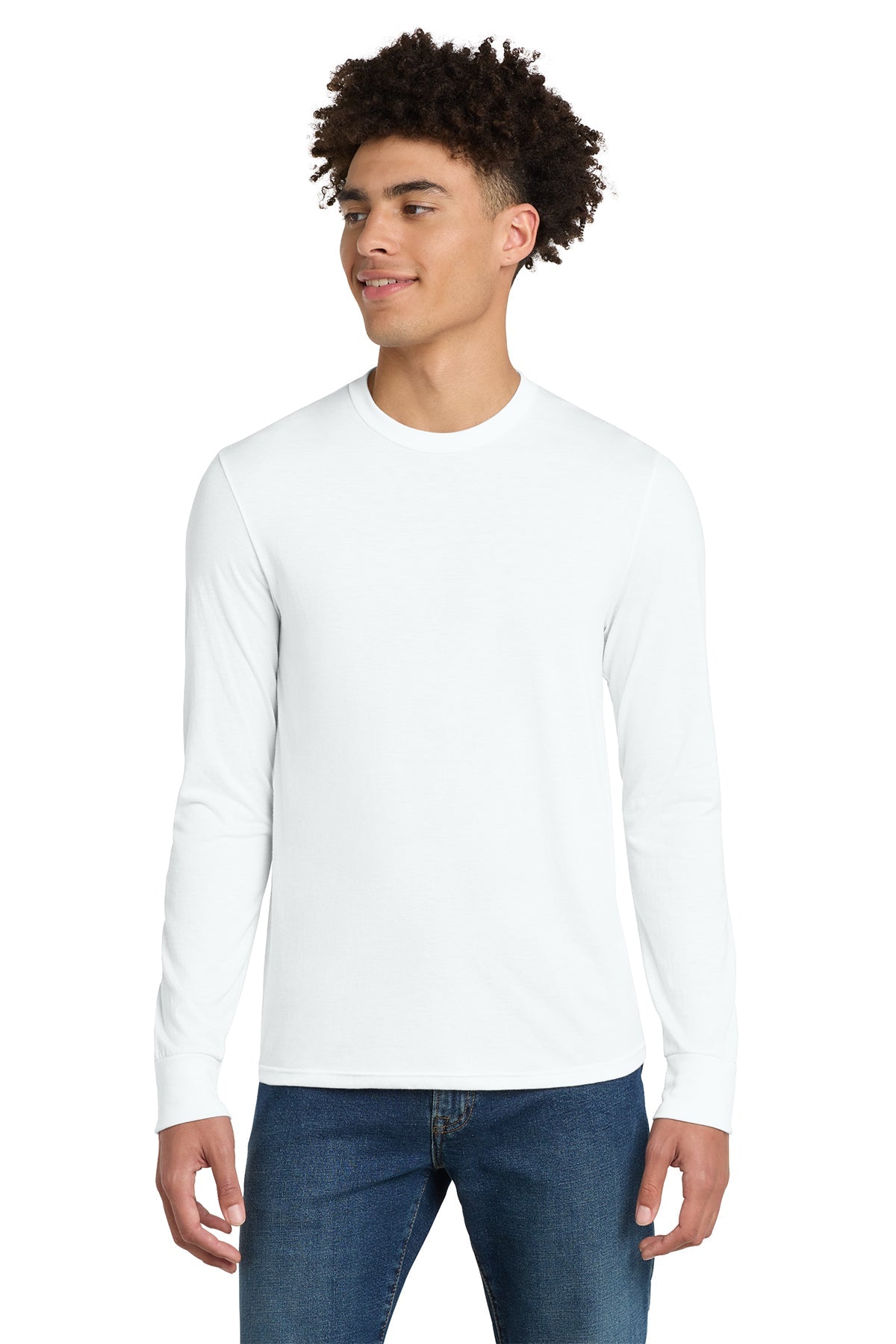 DM132 - Tri blend Long Sleeve Tee - Phoenix Signs & Graphics
