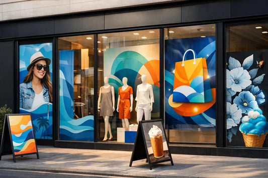 12 Storefront Graphics Ideas That Get Seen - Phoenix Signs & Apparel