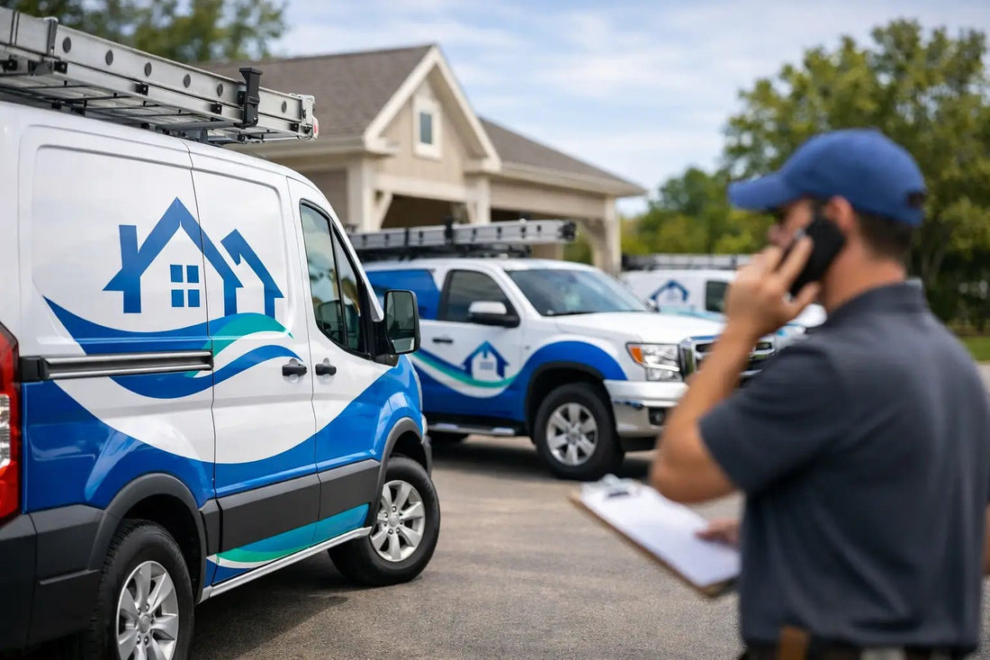 Contractor Fleet Branding Example That Gets Calls - Phoenix Signs & Apparel