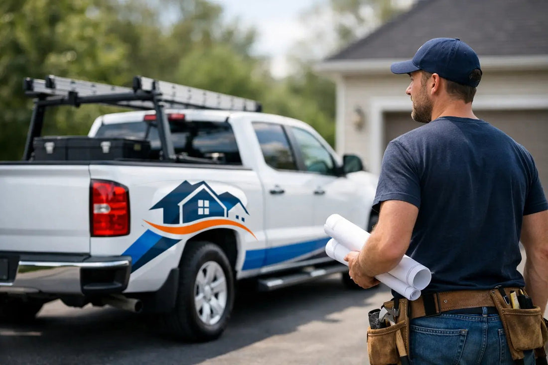 Contractor Truck Lettering That Gets You Calls - Phoenix Signs & Apparel