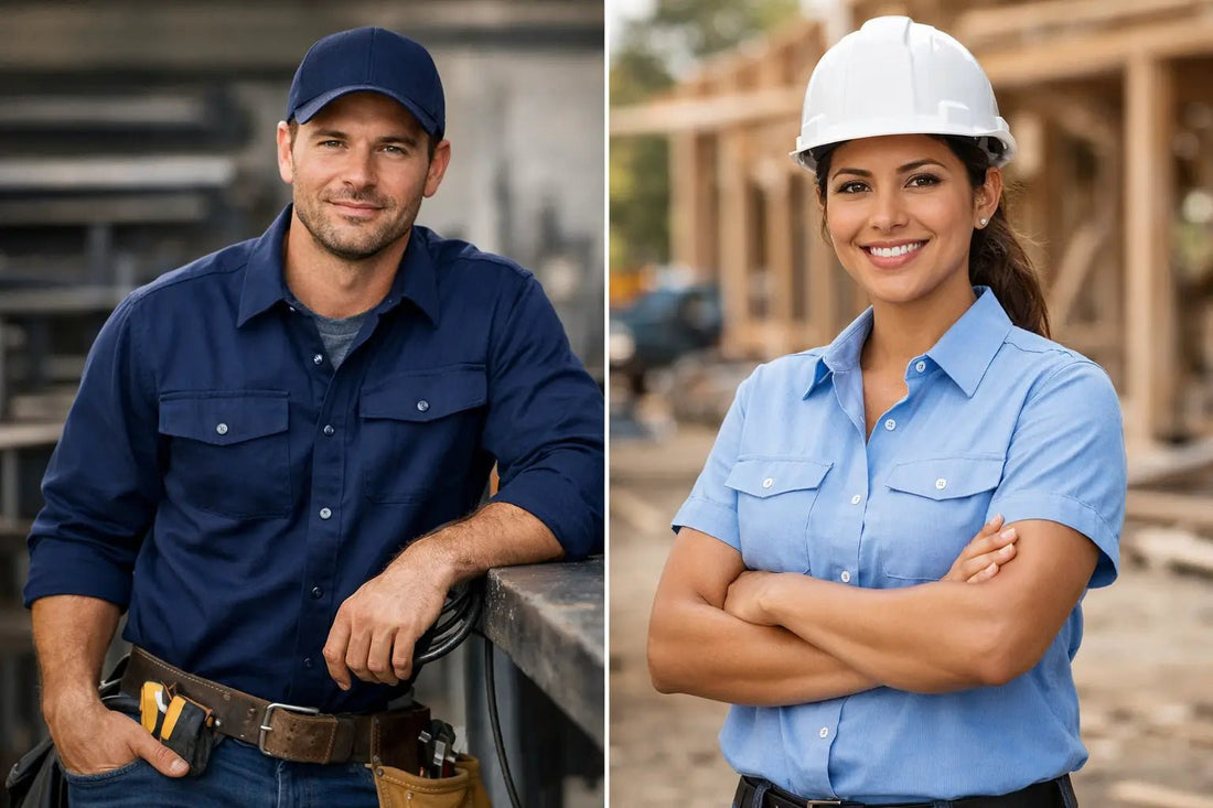 Custom Work Shirts That Look Good on the Job - Phoenix Signs & Graphics