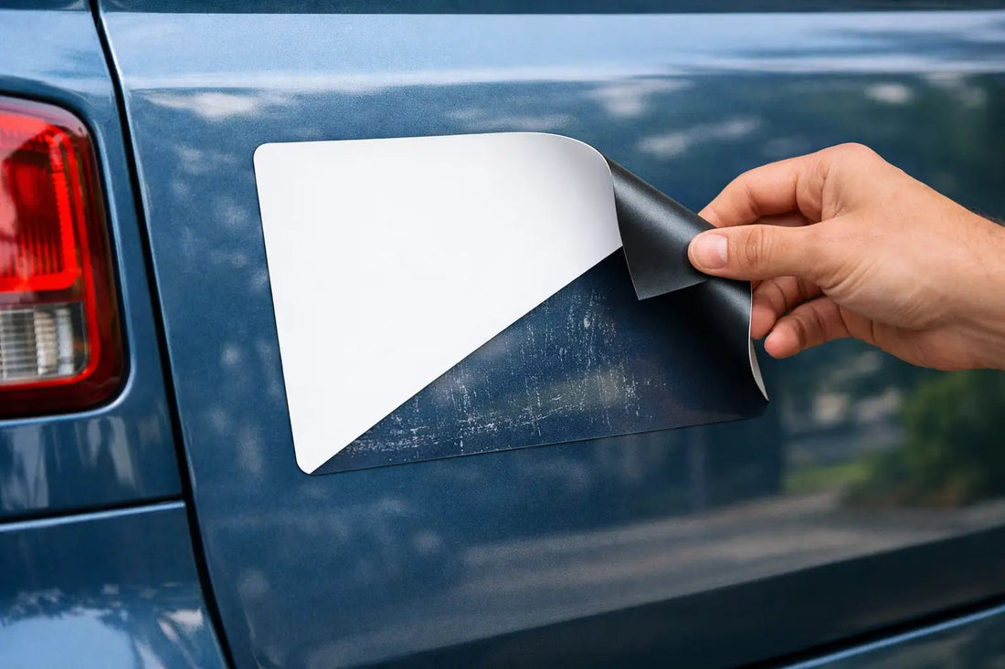 Do Vehicle Magnets Damage Paint? What Matters - Phoenix Signs & Apparel