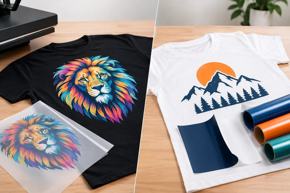 DTF Transfers Versus Vinyl for Custom Apparel - Phoenix Signs & Apparel