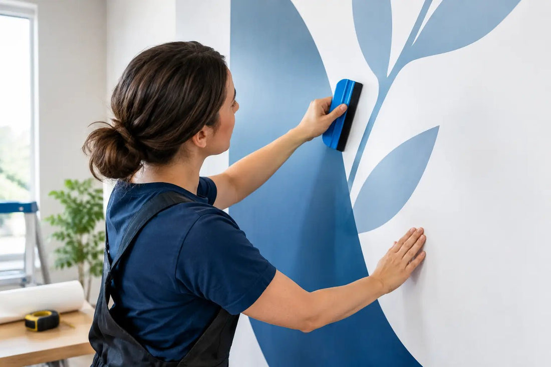 How to Install Wall Graphics Without Bubbles - Phoenix Signs & Apparel
