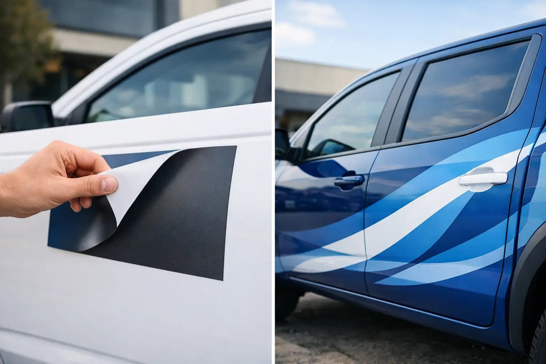 Magnetic Signs Versus Vehicle Decals: Which Fits? - Phoenix Signs & Apparel