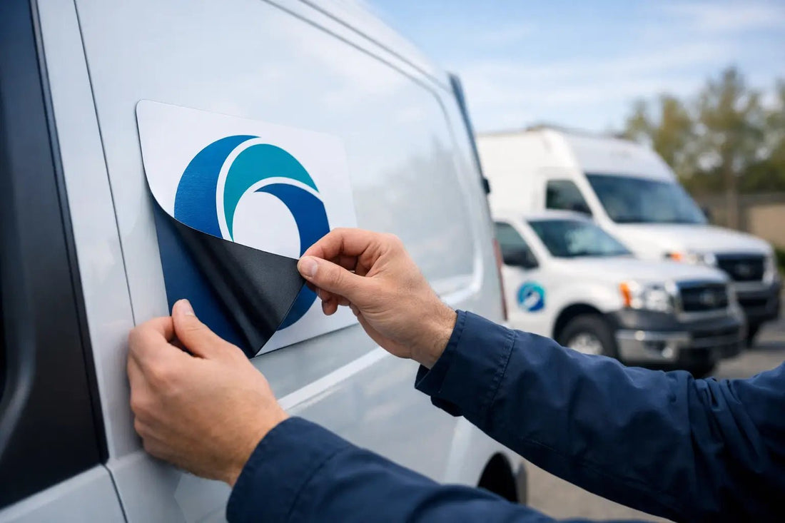 Ordering Logo Vehicle Magnets for Your Fleet - Phoenix Signs & Apparel