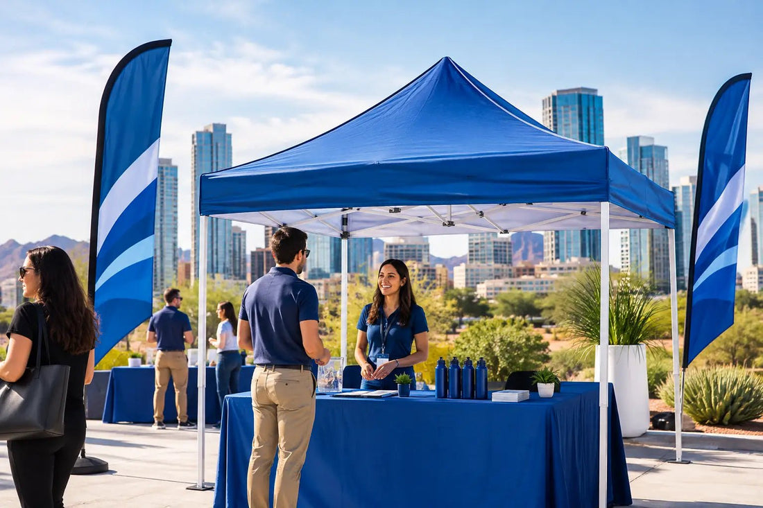 Phoenix Event Tent Guide for Better Brand Visibility - Phoenix Signs & Apparel