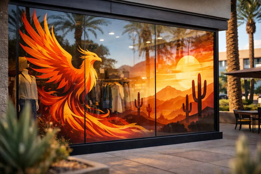 Phoenix Storefront Window Graphics That Get Seen - Phoenix Signs & Apparel