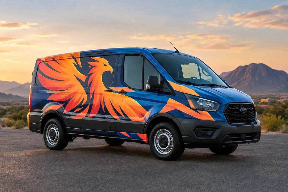 Phoenix Vehicle Wrap Design That Gets Noticed - Phoenix Signs & Apparel