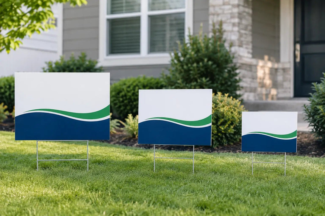 What Size Are Yard Signs? Common Dimensions - Phoenix Signs & Apparel