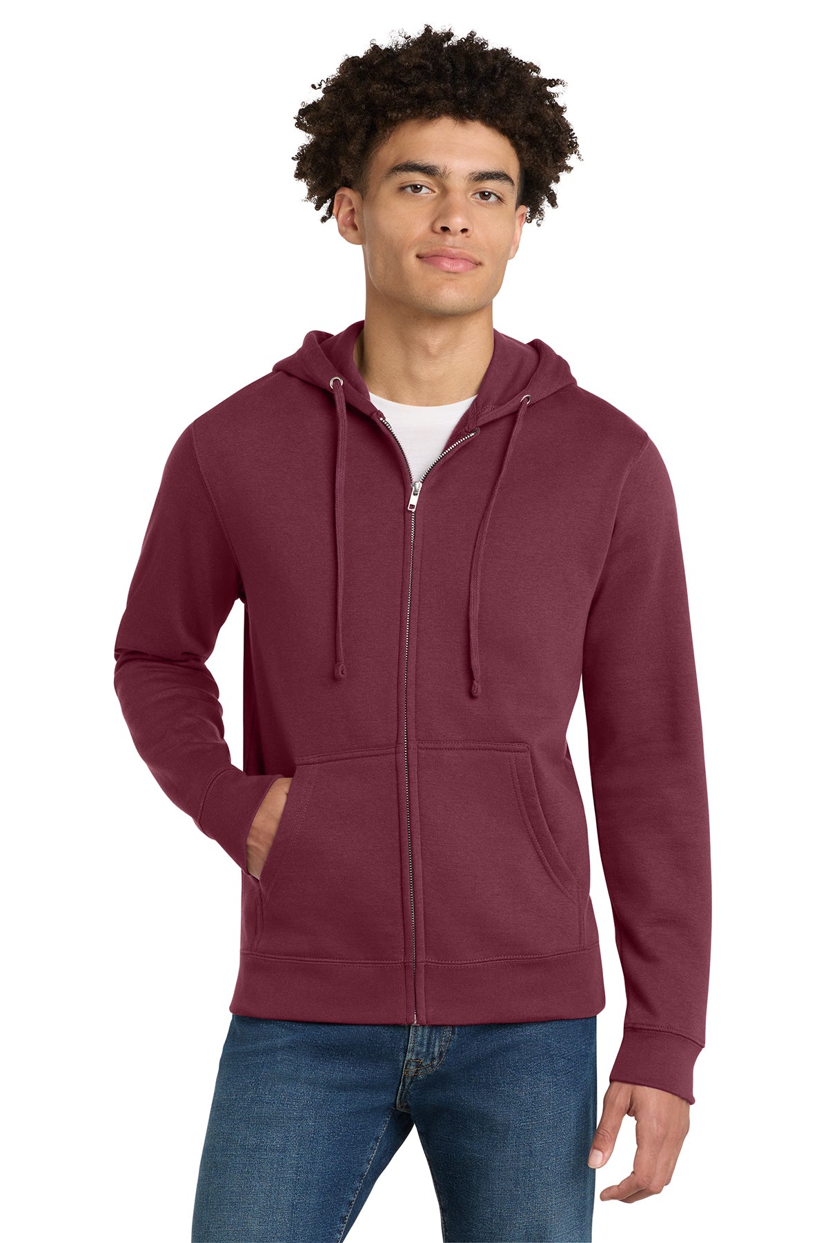 DT6102 - Fleece Full-Zip Hoodie