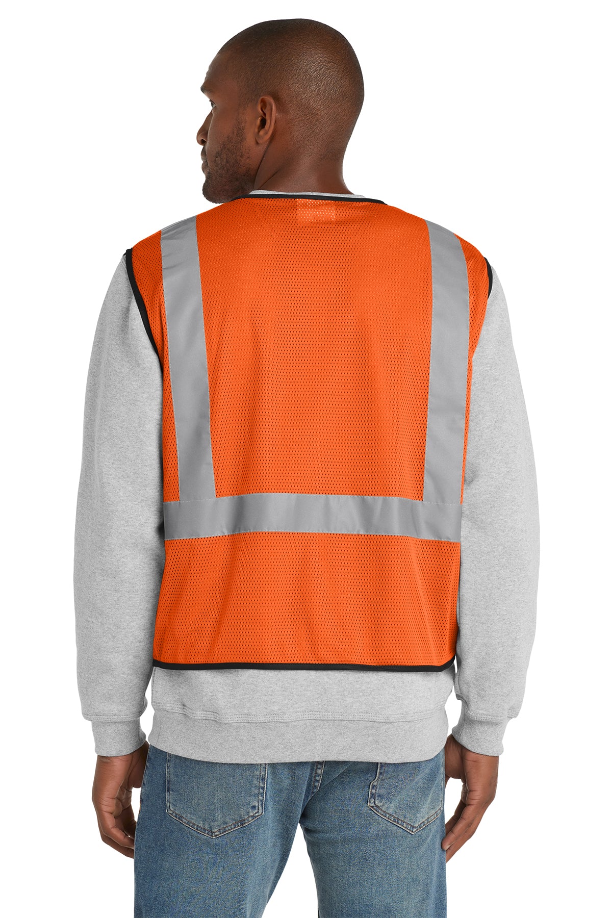 CSV100 CornerStone ANSI 107 Class 2 Economy Mesh One-Pocket Vest