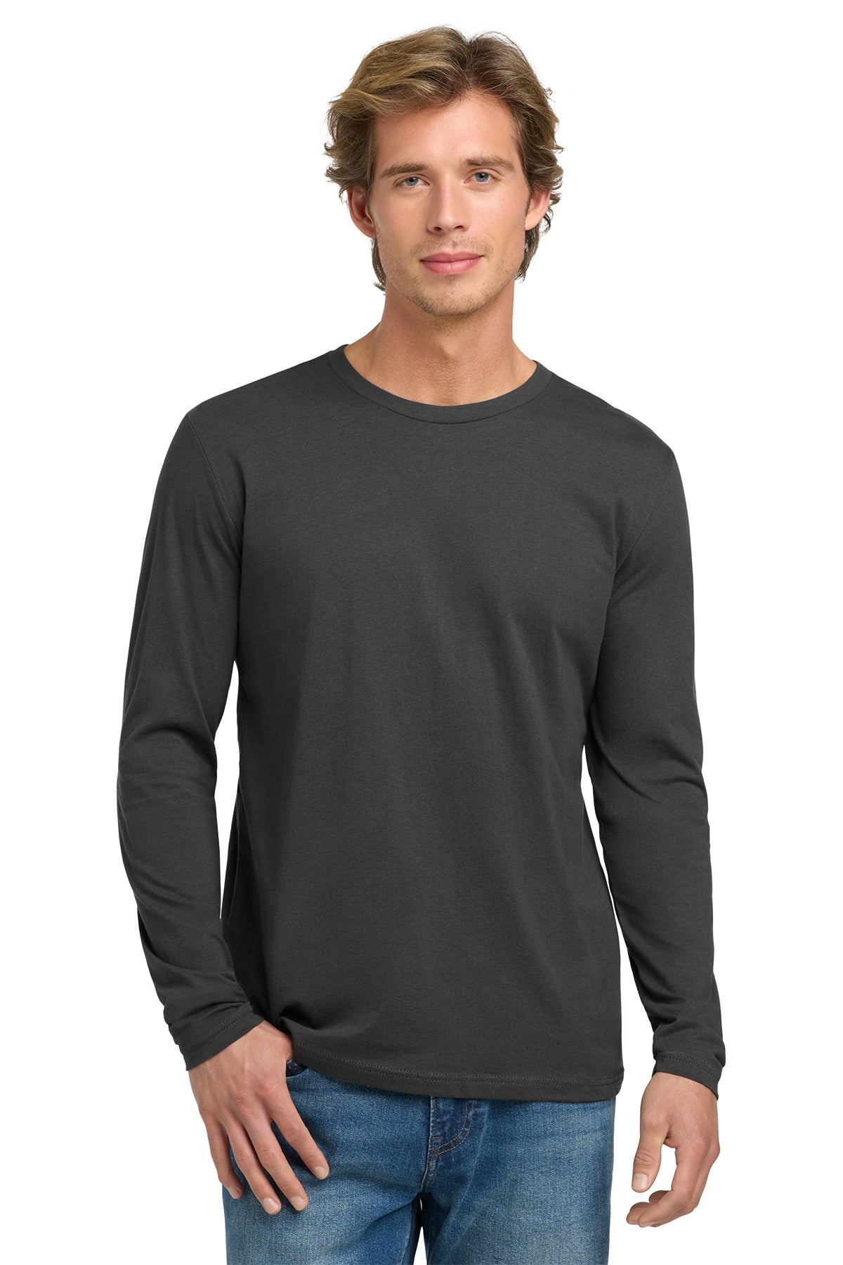 NL3601  Next Level Apparel Cotton Long Sleeve Tee