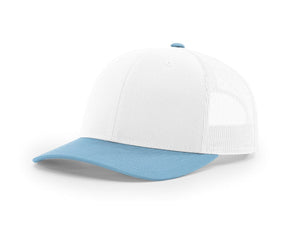 White / White / Columbia Blue