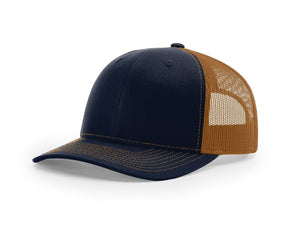 Navy / Caramel