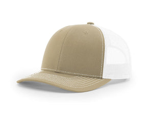 Khaki / White
