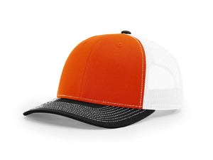 Orange / White / Black