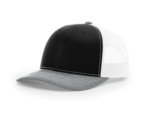 Black / White / Heather Grey