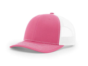 Hot Pink / White