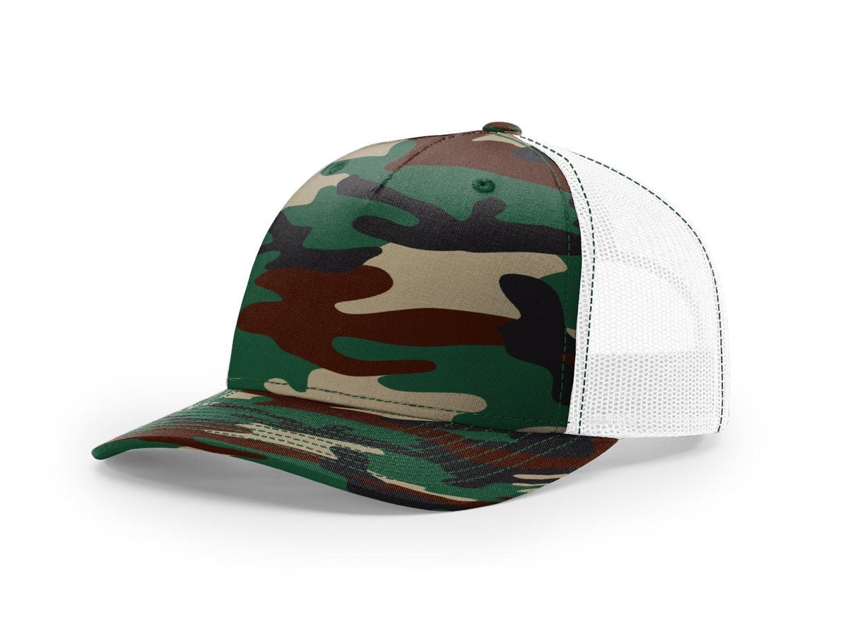 112PFP Richardson Printed Five-Panel Trucker Hat - Phoenix Signs & Graphics