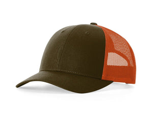 Dark Loden / Jaffa Orange
