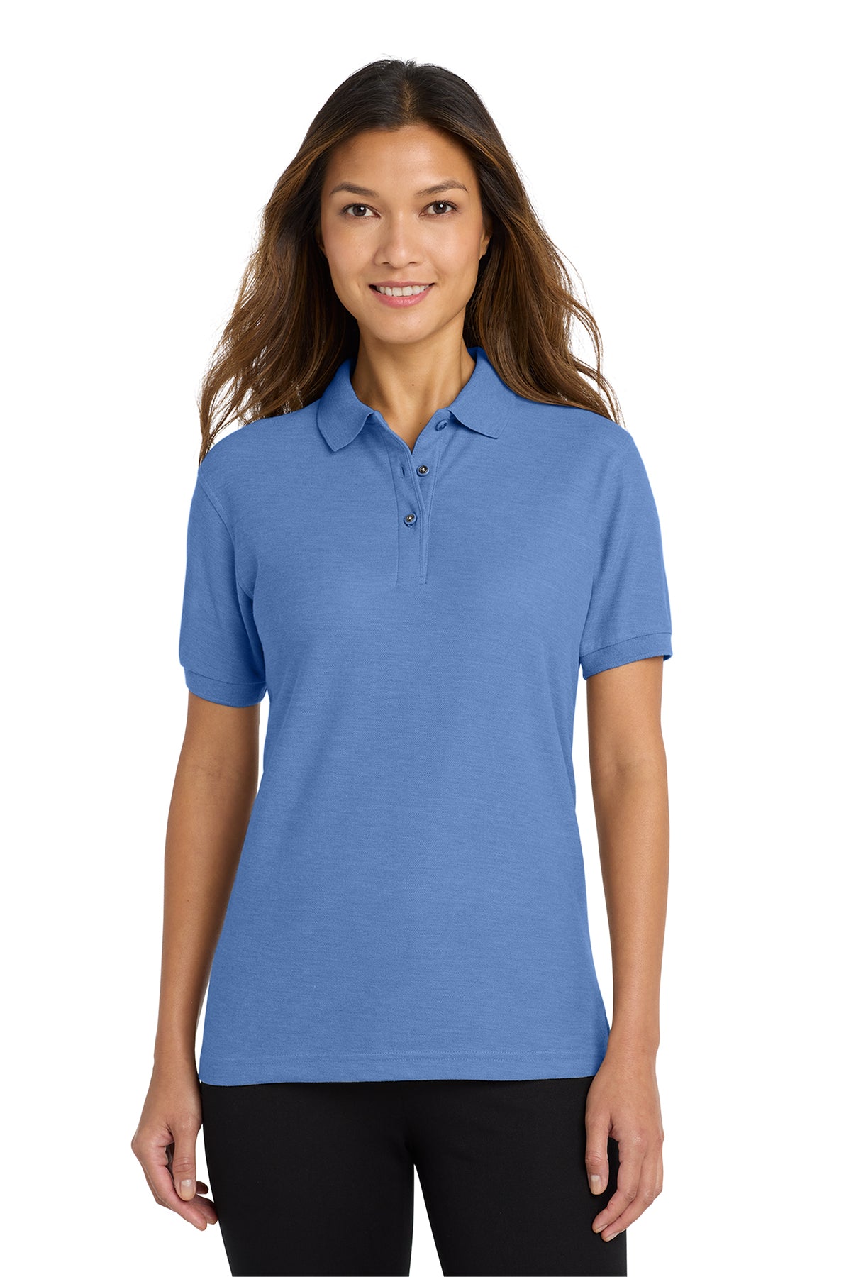 L500  Port Authority® Women's Silk Touch™ Polo