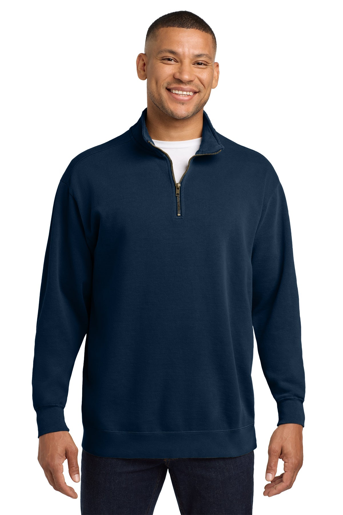 1580 - Comfort Colors Ring Spun 1/4-Zip Sweatshirt - Phoenix Signs & Graphics