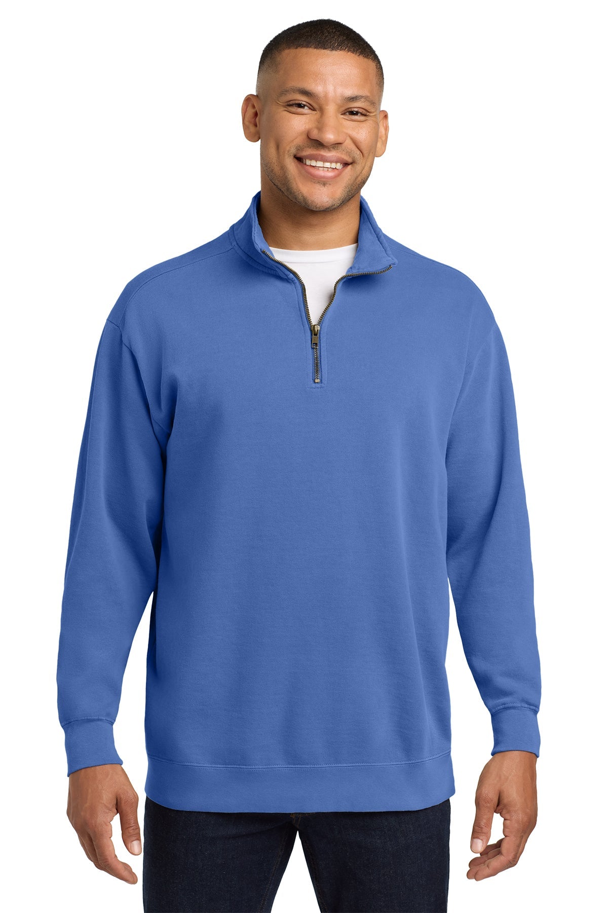 1580 - Comfort Colors Ring Spun 1/4-Zip Sweatshirt - Phoenix Signs & Graphics