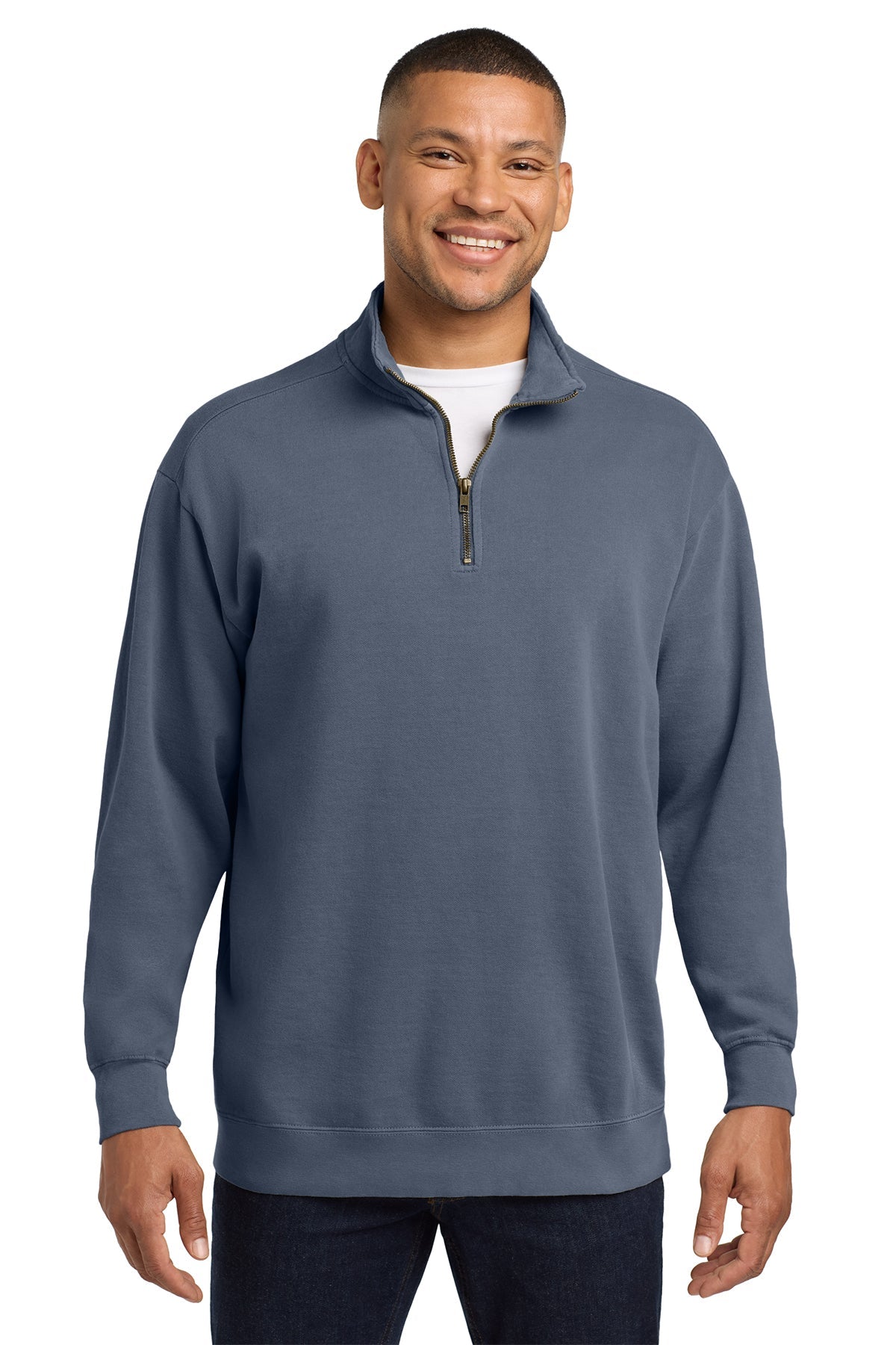 1580 - Comfort Colors Ring Spun 1/4-Zip Sweatshirt - Phoenix Signs & Graphics