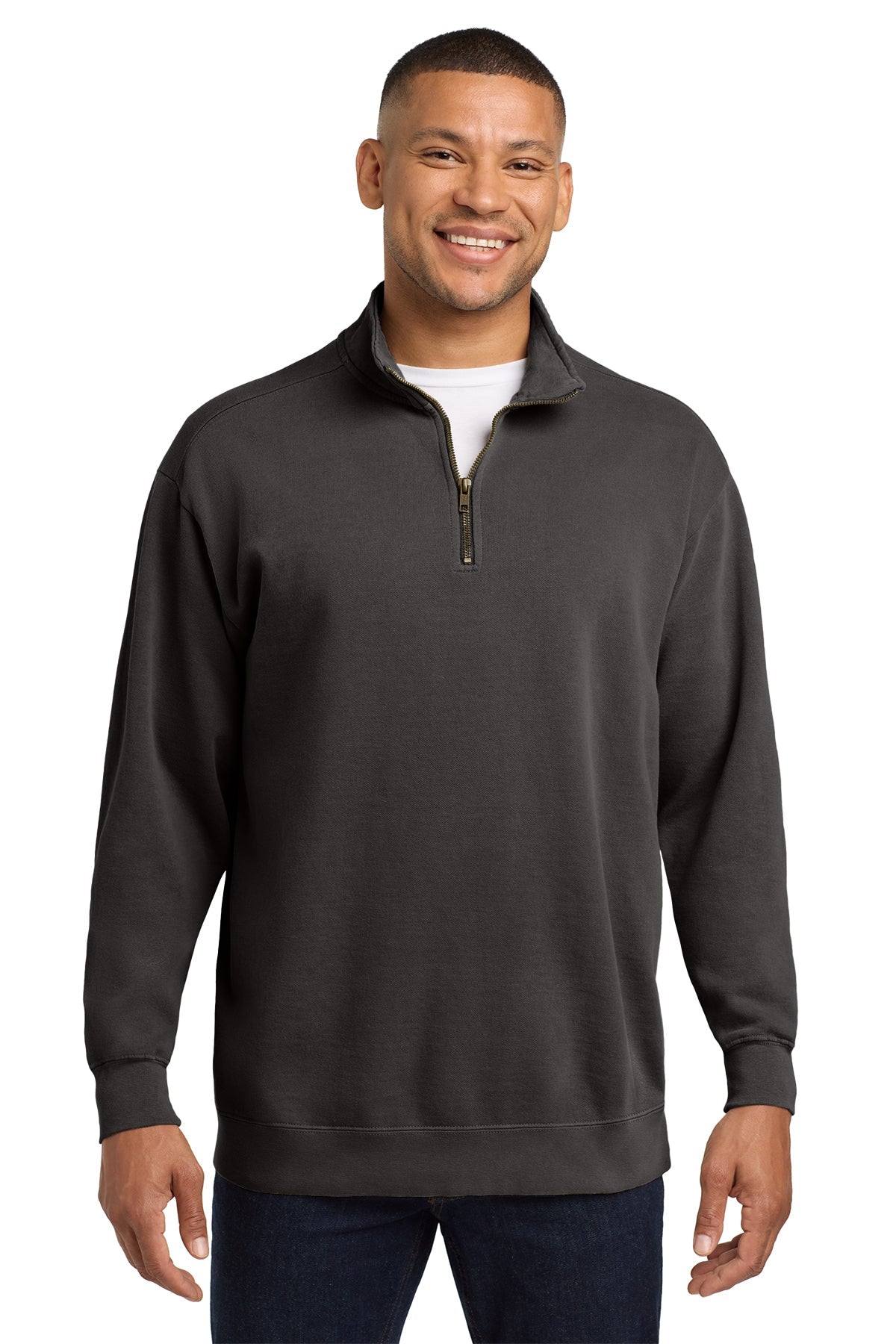 1580 - Comfort Colors Ring Spun 1/4-Zip Sweatshirt - Phoenix Signs & Graphics