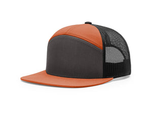 Charcoal / Burnt Orange / Black