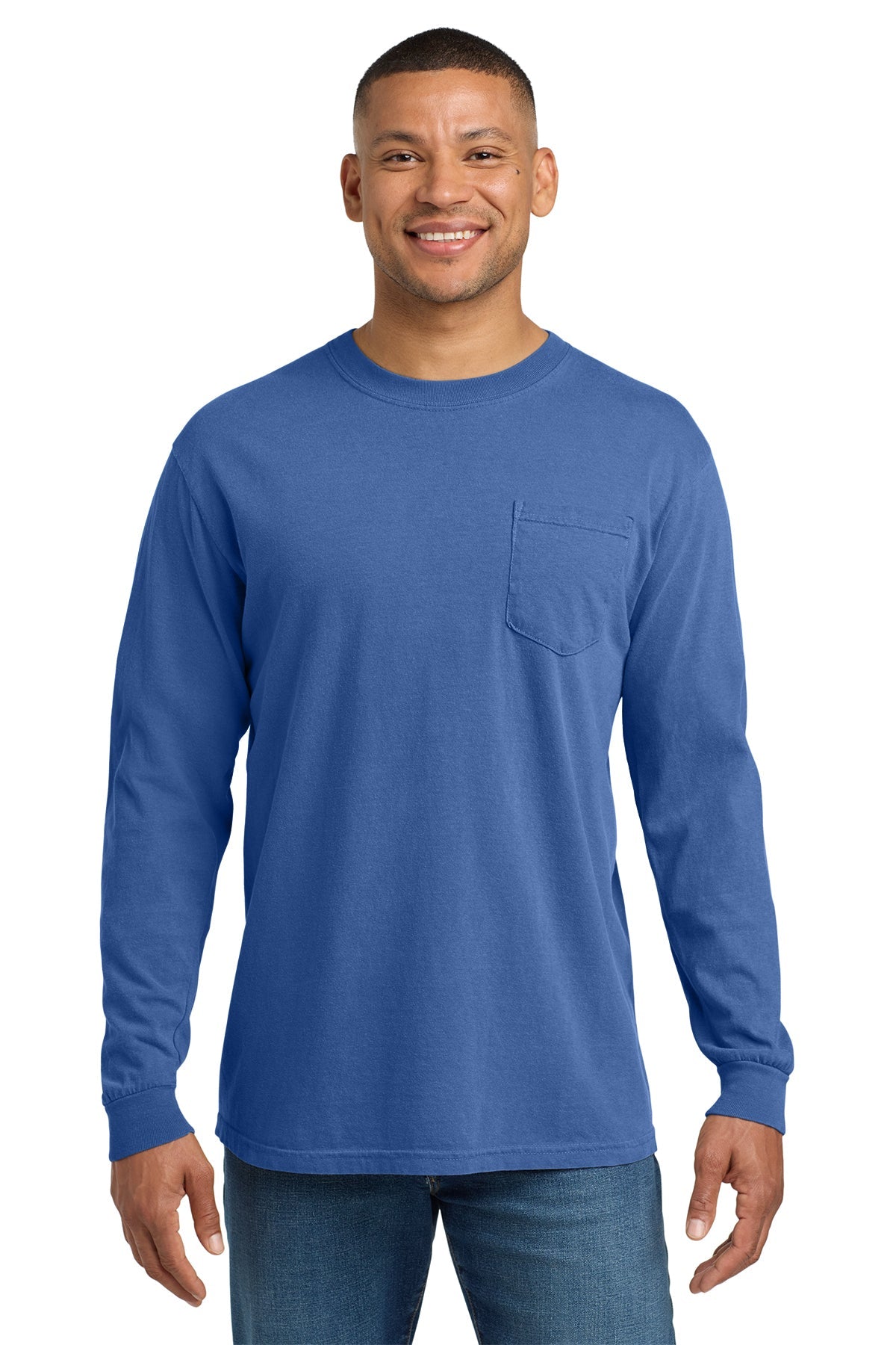 4410 - Comfort Colors Heavyweight Ring Spun Long Sleeve Pocket - Phoenix Signs & Graphics