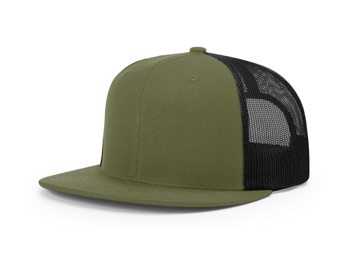 511 Richardson Acrylic-Wool Blend Flatbill Trucker - Phoenix Signs & Graphics