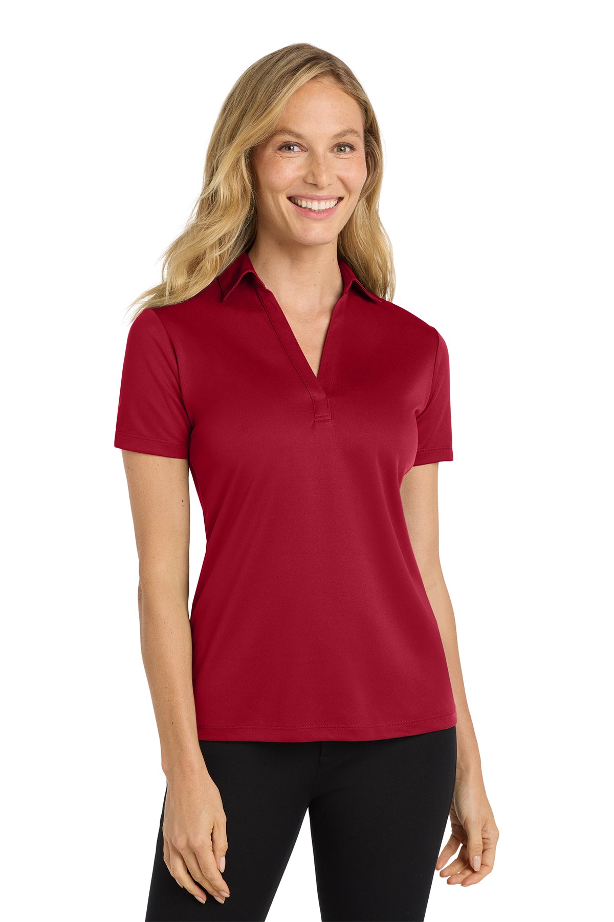 L540  Port Authority® Women's Silk Touch™ Performance Polo