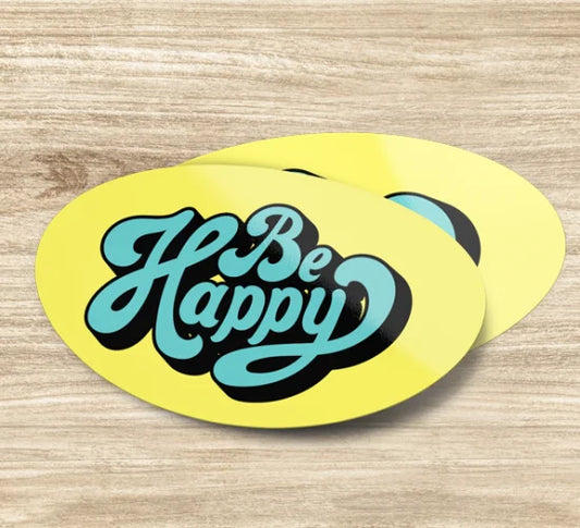 Custom Oval Stickers