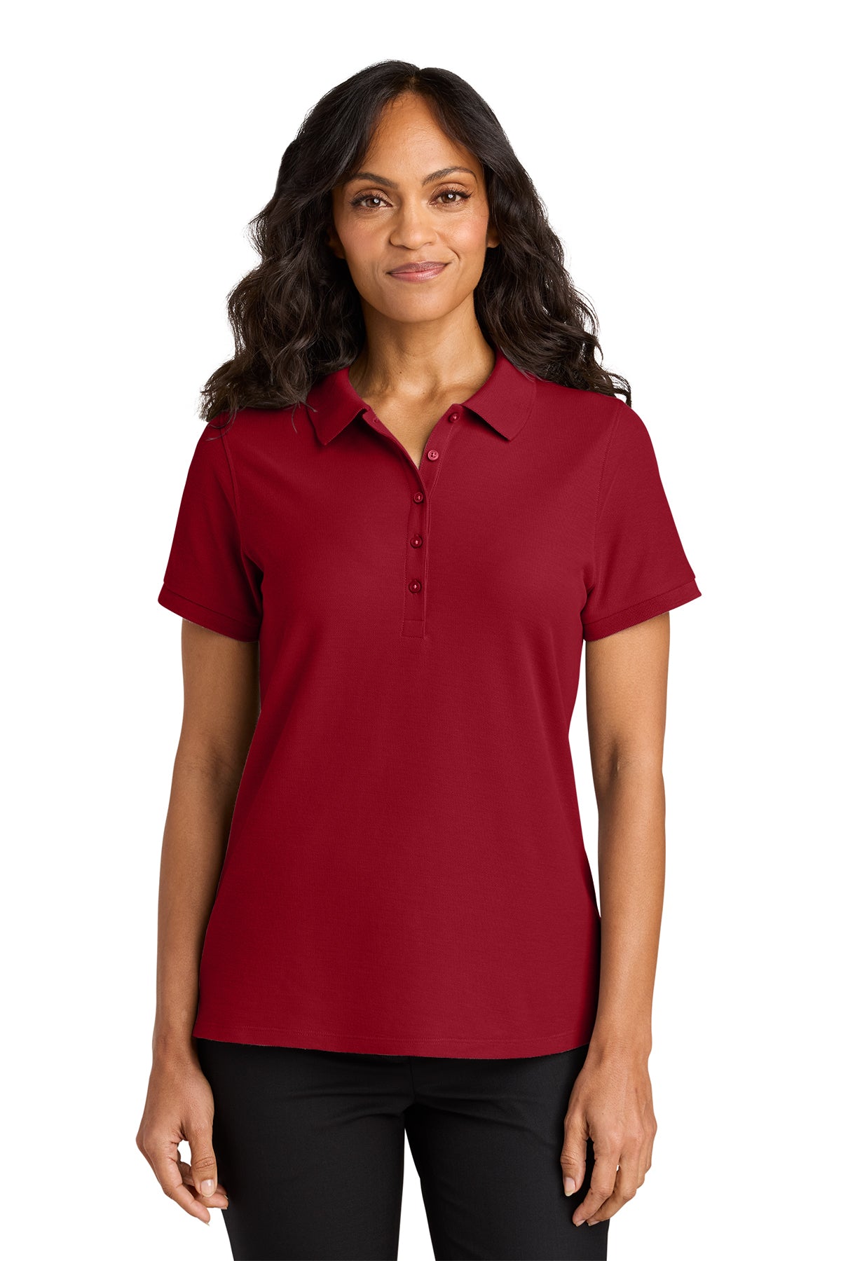 LK200 Port Authority Women’s Wearever Signature Pique Polo