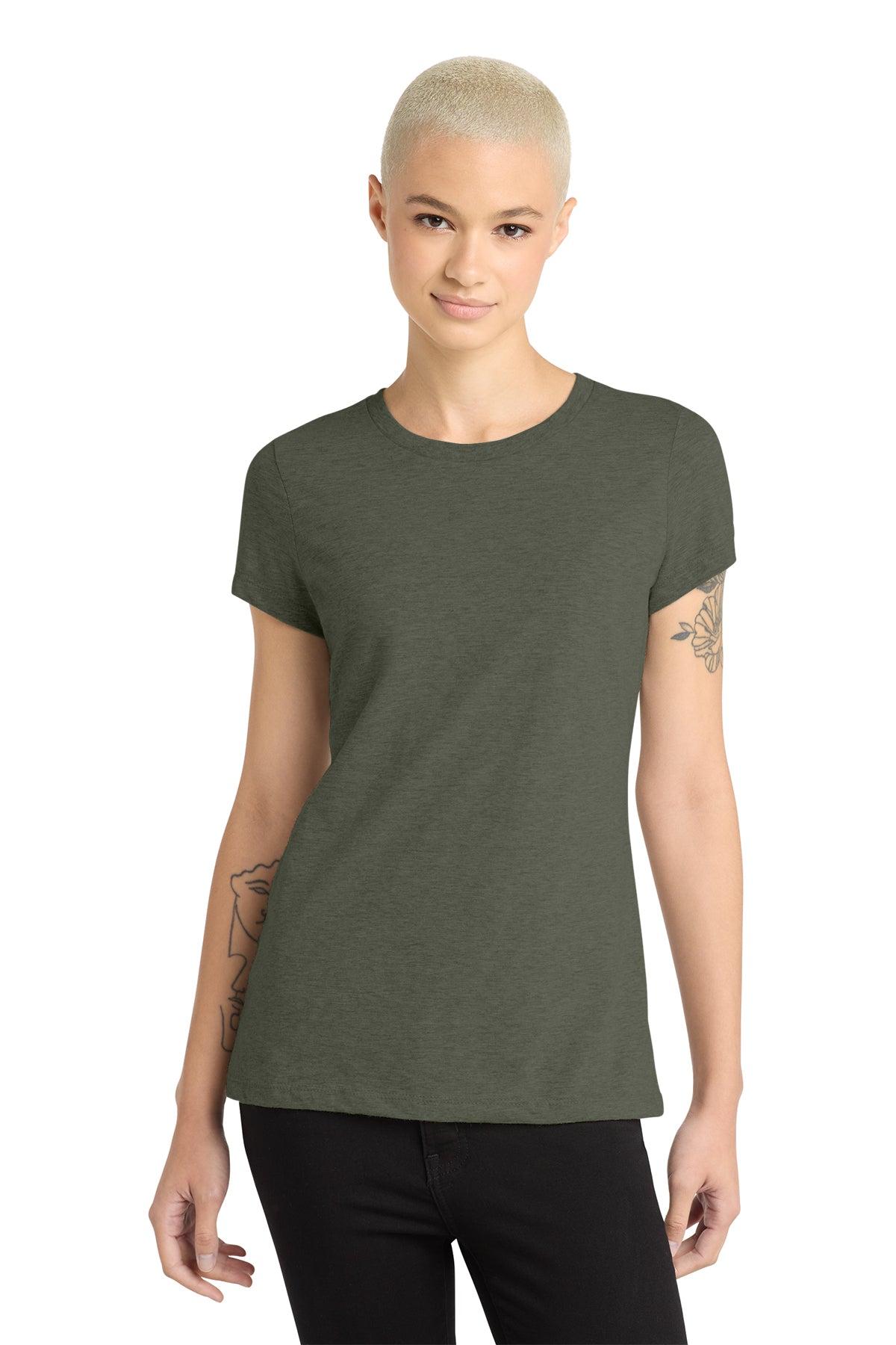 DM108L -  District Women’s Perfect Blend CVC Tee
