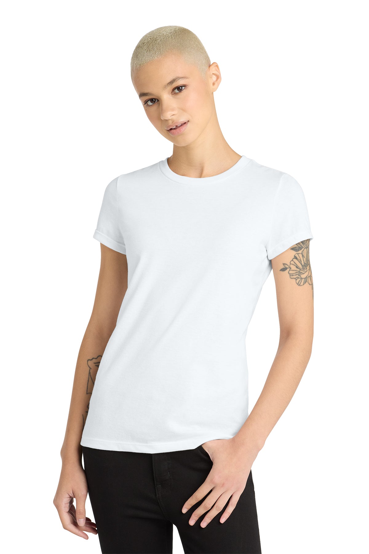 DM108L -  District Women’s Perfect Blend CVC Tee