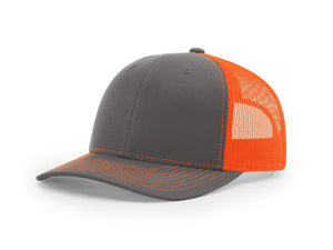 Charcoal / Neon Orange