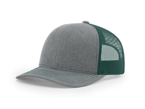 Heather Grey / Dark Green