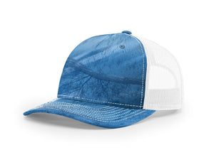 Realtree Fishing Light Blue / White