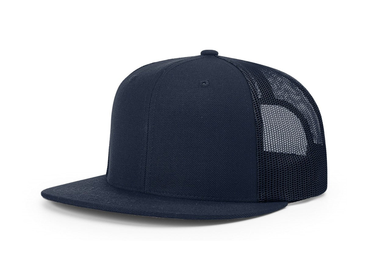 511 Richardson Acrylic-Wool Blend Flatbill Trucker