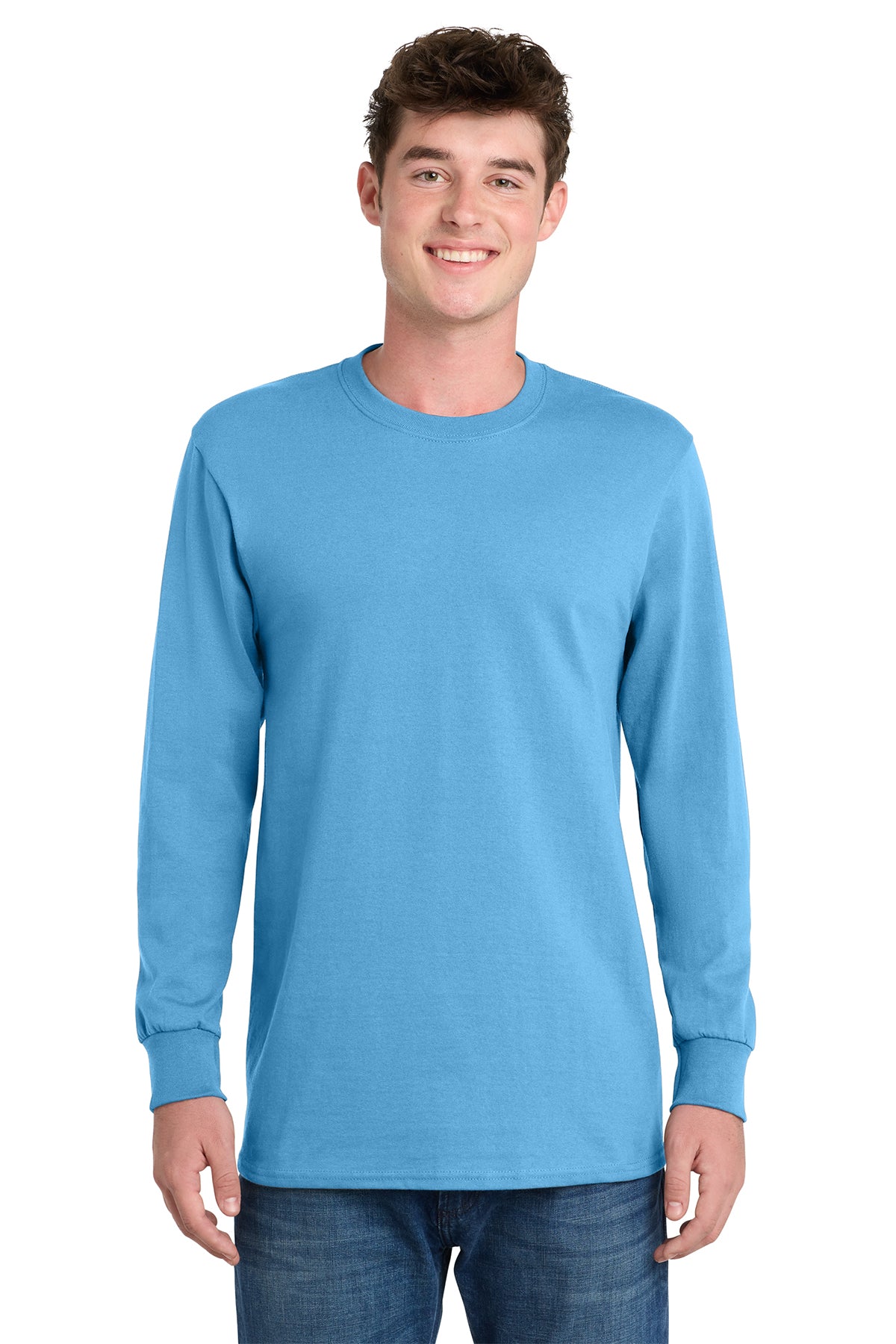 PC61LS  Port & Co Long Sleeve Essential Tee