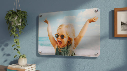 Printed Acrylic with Standoffs