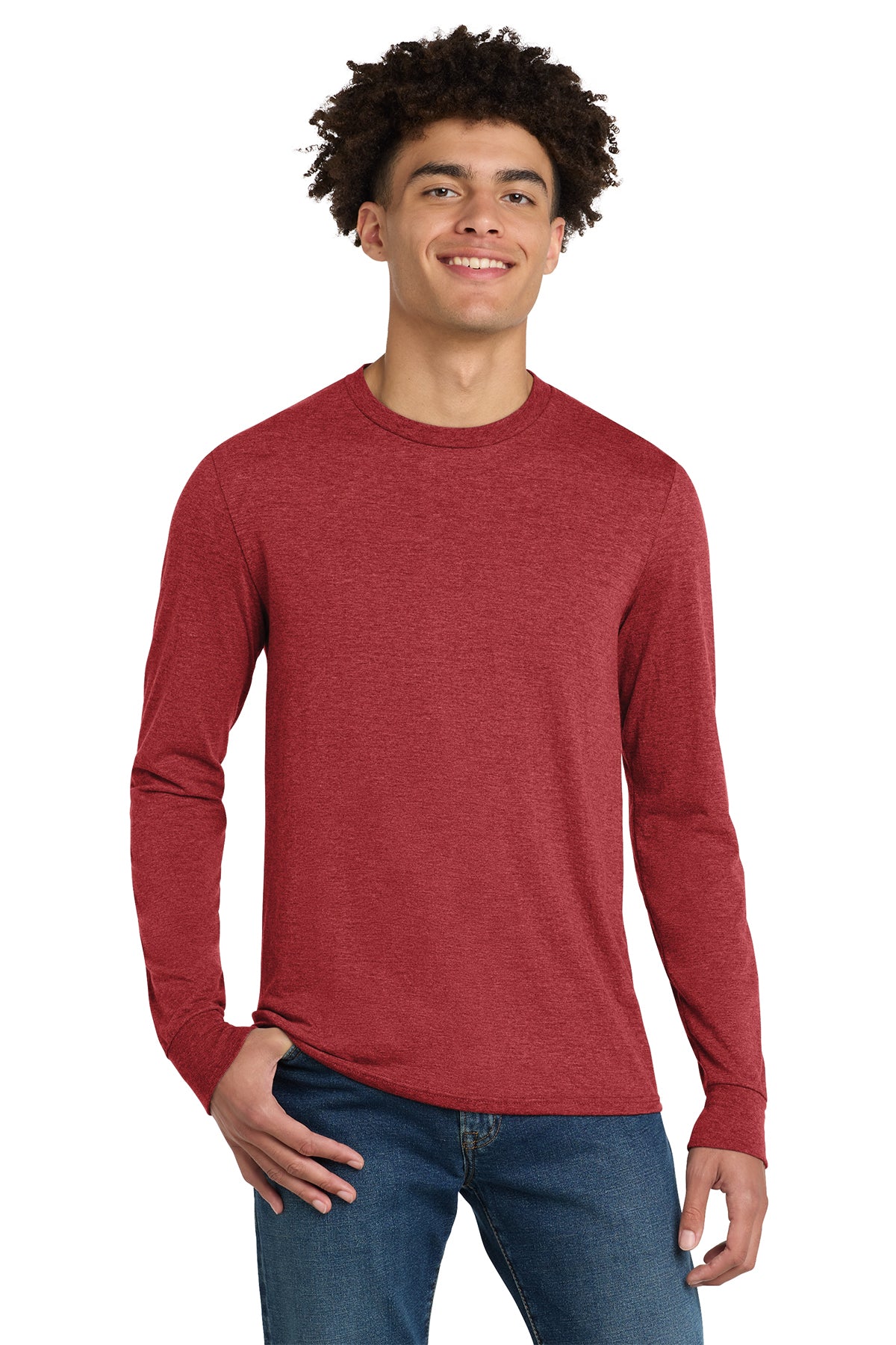 DM132 - Tri blend Long Sleeve Tee