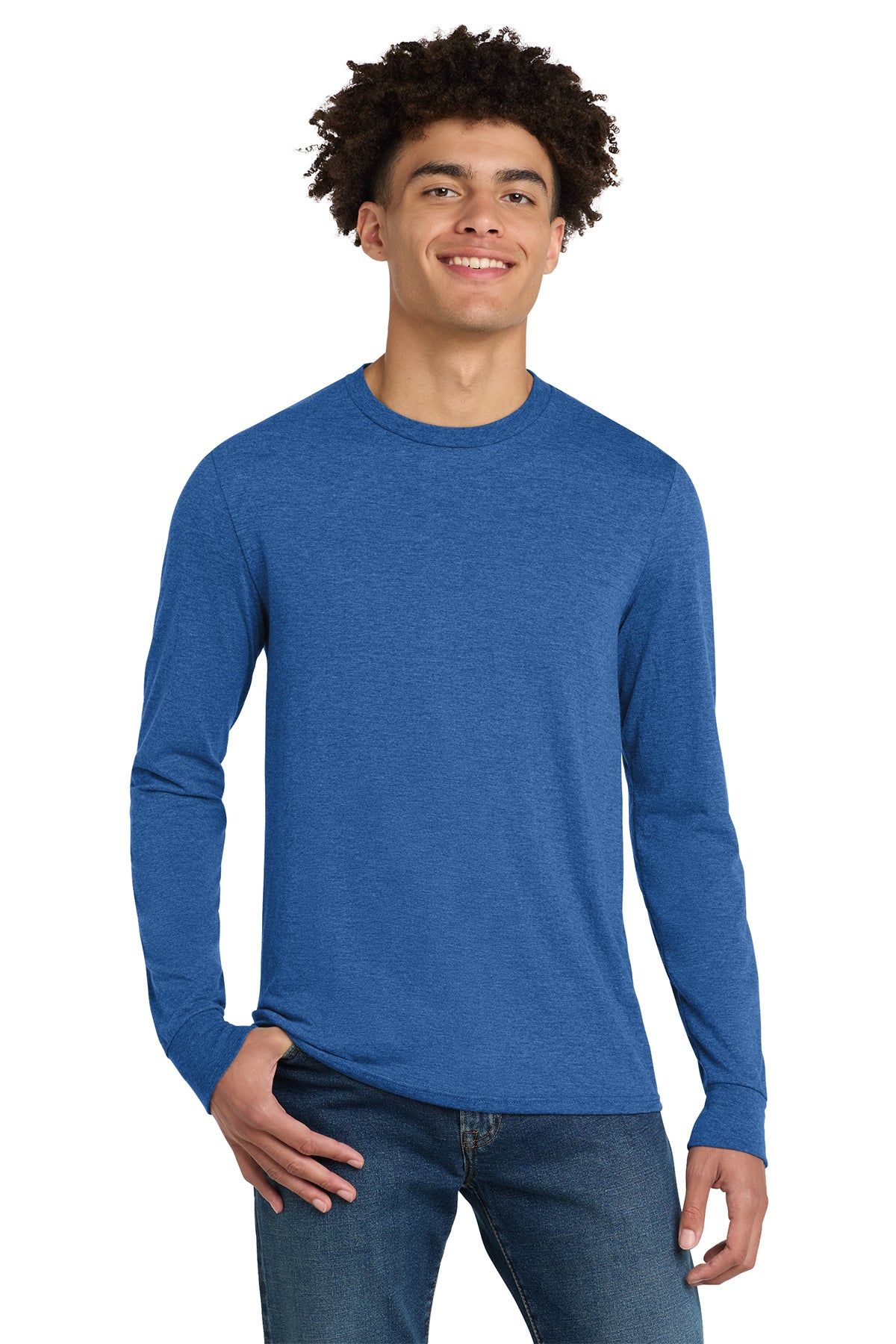 DM132 - Tri blend Long Sleeve Tee