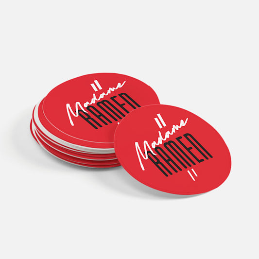 Custom Circle Stickers & Round Labels