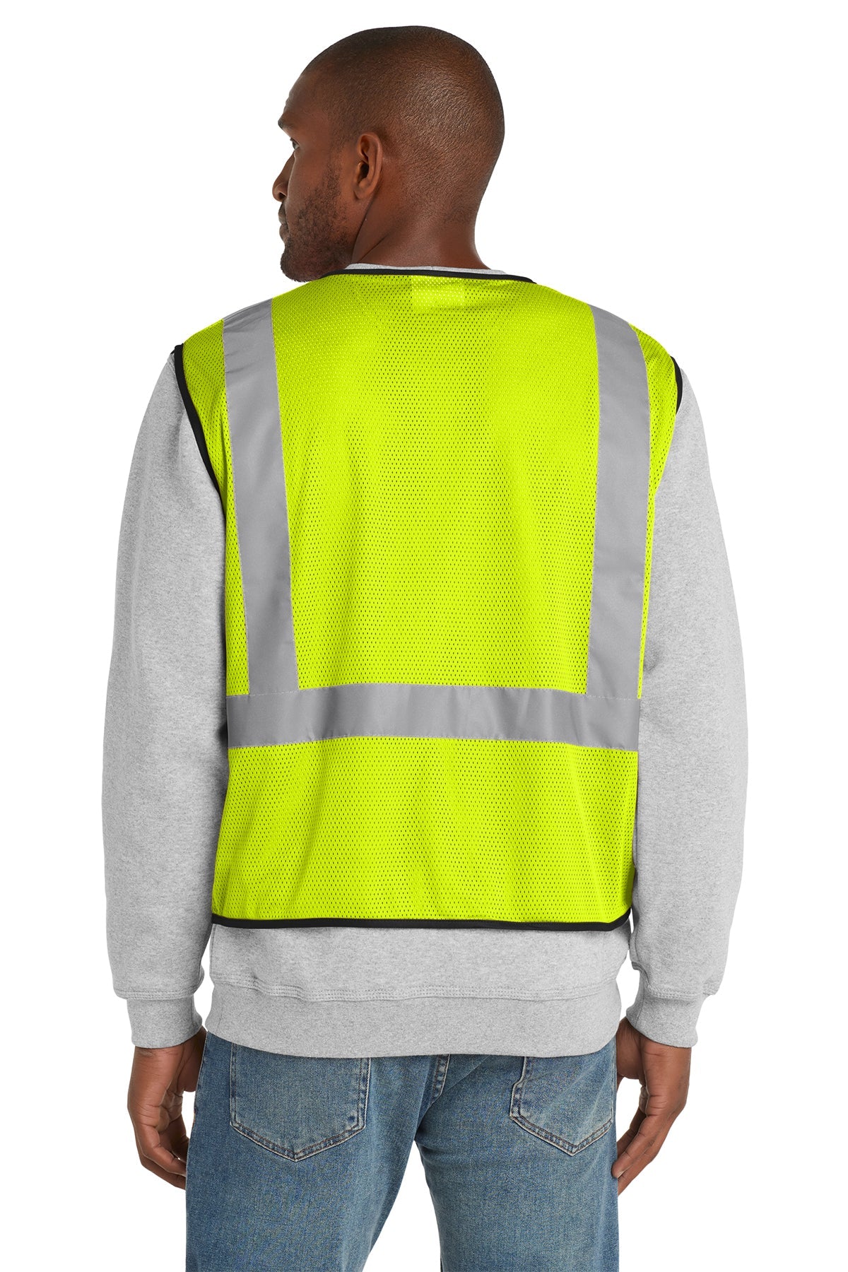 CSV100 CornerStone ANSI 107 Class 2 Economy Mesh One-Pocket Vest - Phoenix Signs & Graphics