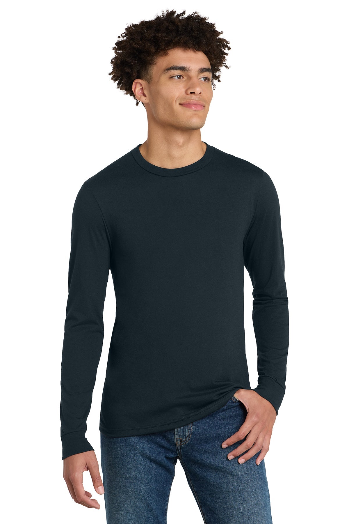 DM132 - Tri blend Long Sleeve Tee - Phoenix Signs & Graphics